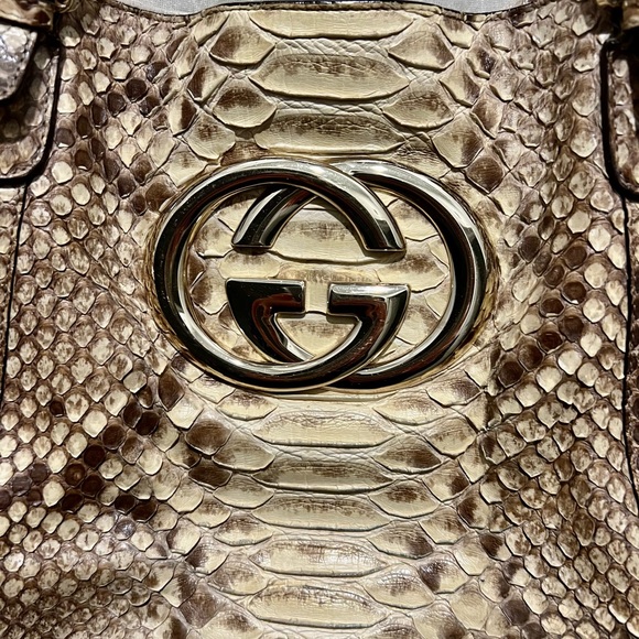 Gucci Python Britt Bag - Picture 2 of 16